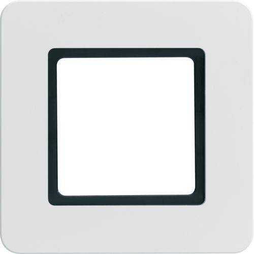 Berker 10116109 Rahmen 1fach Q.7 für LED-Beleuchtung durch LED-Modul, polarweiß samt Mesch Shop Berker 10116109 Rahmen 1fach Q.7 für LED-Beleuchtung durch LED-Modul, polarweiß samt Mesch Shop